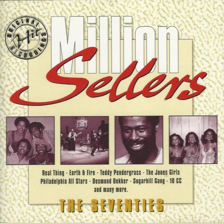 CD * MILLION SELLERS - THE SEVENTIES 8, CD & DVD, CD | Pop, Comme neuf, 1960 à 1980, Enlèvement ou Envoi