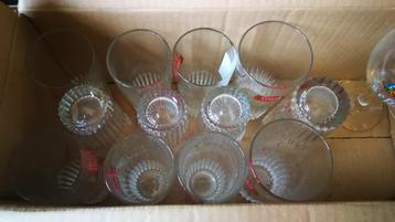 Lot van 39 verschillende bierglazen beschikbaar voor biedingen