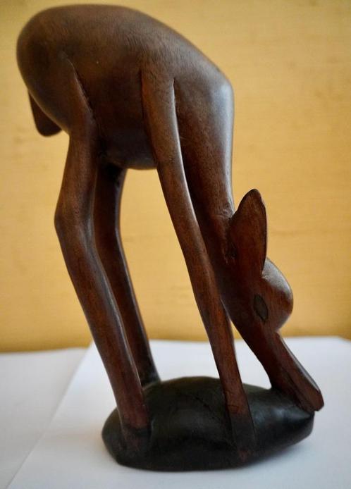 Congo-hardhouten antilope, Antiek en Kunst, Kunst | Niet-Westerse kunst, Ophalen of Verzenden