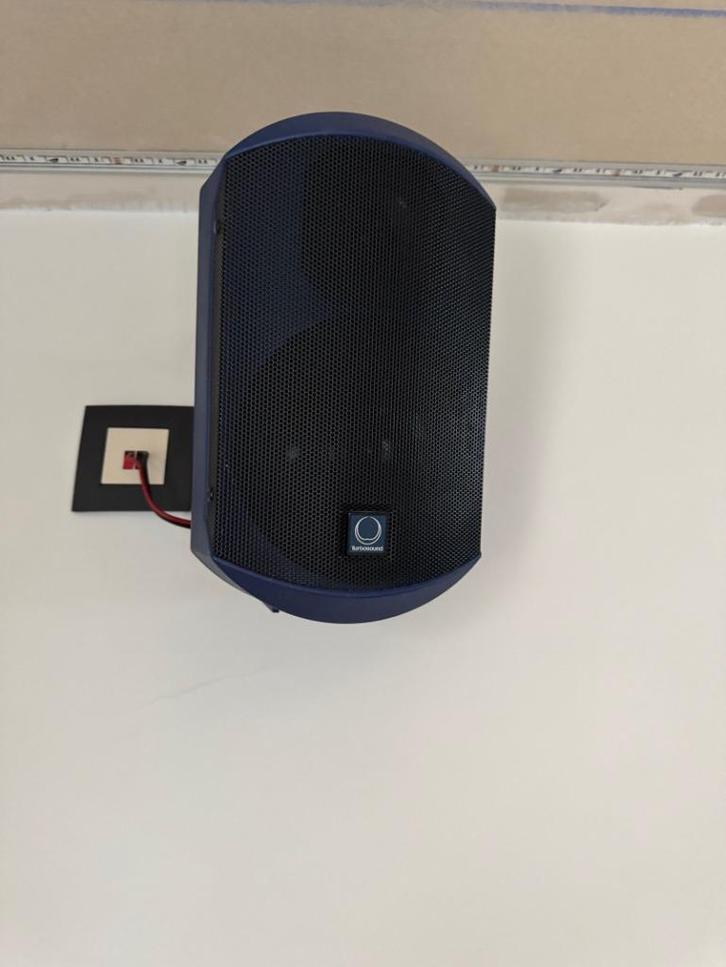 4x Turbosound Impact 50 + TSB-110, Audio, Tv en Foto, Luidsprekerboxen, Zo goed als nieuw, Overige typen, 60 tot 120 watt, Overige merken