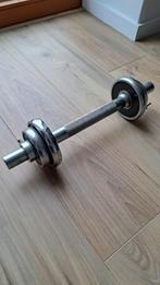 Halter, Sport en Fitness, Fitnessmaterialen, Ophalen, Gebruikt, Armen, Halterset