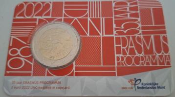 Nederland coincard 2022 - 35 jaar Erasmus-programma beschikbaar voor biedingen