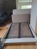 bed, Huis en Inrichting, Ophalen, Gebruikt, Beige, 140 cm