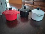 Cocotte of keramiek potjes met deksel, Ophalen, Nieuw, Overige materialen, Pot, Bus of Blik