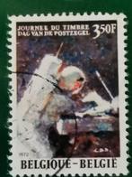Belgie 1972 - ruimtevaart - Astronaut Scott - maanlanding, Postzegels en Munten, Ophalen of Verzenden, Gestempeld, Ruimtevaart