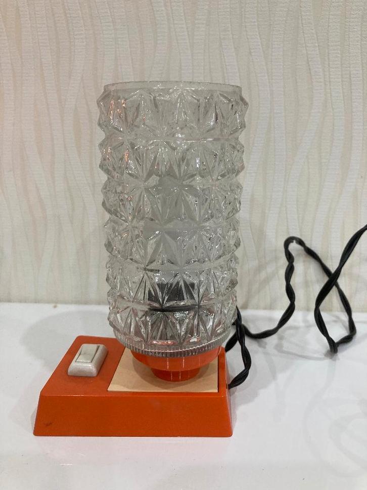 vintage/retro nachtkastje-lampje uit de jaren 1960-70, Verzamelen, Retro, Huis en Inrichting, Ophalen of Verzenden