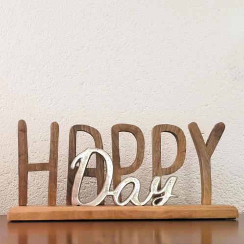 Beeld - Happy Home / Happy Day (nieuw), Maison & Meubles, Accessoires pour la Maison | Autre