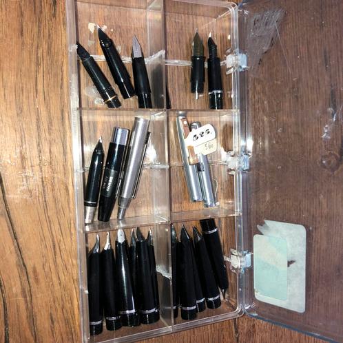 Lot de plumes de stylos, Collections, Stylos, Sheaffer