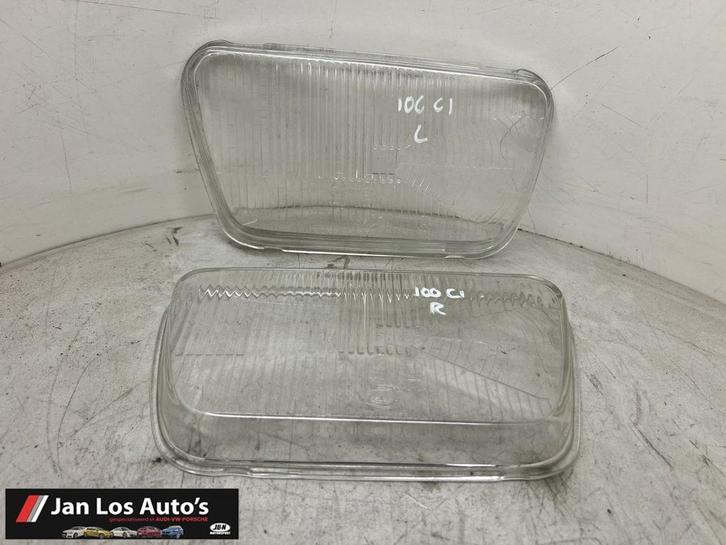 Audi 100 C1 koplampglazen l+r koplampglas NOS, Auto-onderdelen, Verlichting, Audi, Gebruikt, Herkomst onderdeel bekend, Ophalen of Verzenden