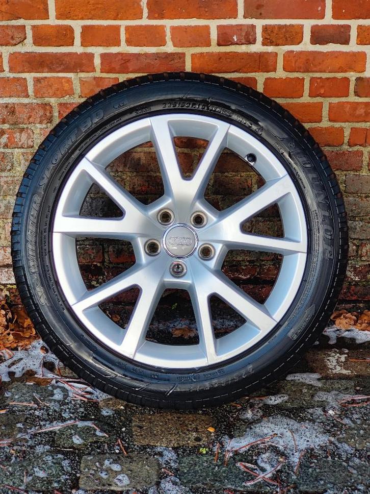 Originele Audi Velgen 18", Auto-onderdelen, Banden en Velgen, Velg(en), Winterbanden, 18 inch, 225 mm, Personenwagen, Gebruikt