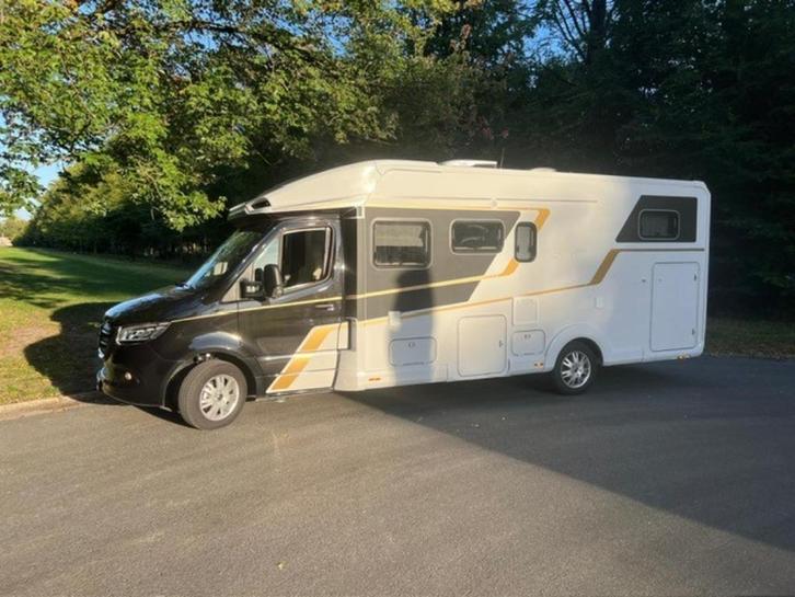 Camper Eura Mobil Contura 766 EF Comfort, Caravans en Kamperen, Mobilhomes, Bedrijf, tot en met 4, Half-integraal, Eura Mobil