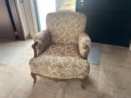Fauteuil Louis XV stijl, Ophalen, Gebruikt, Hout