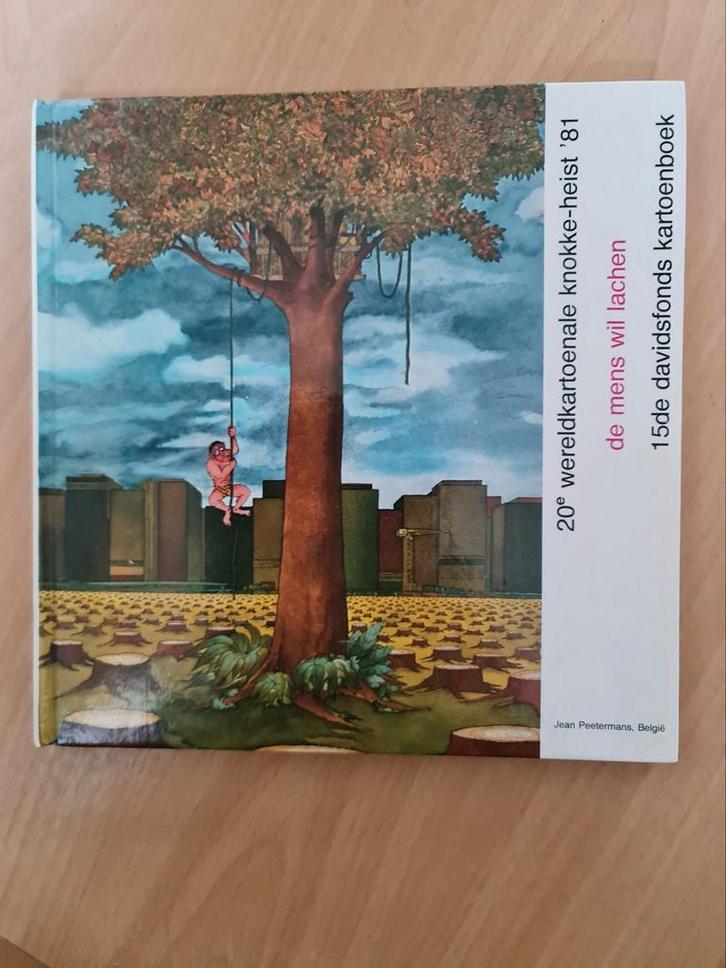 Boek : 15de KARTOENBOEK : de mens moet lachen ( 1981), Boeken, Humor, Zo goed als nieuw, Ophalen of Verzenden