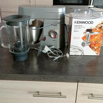 Kenwood chef zilverkleur beschikbaar voor biedingen