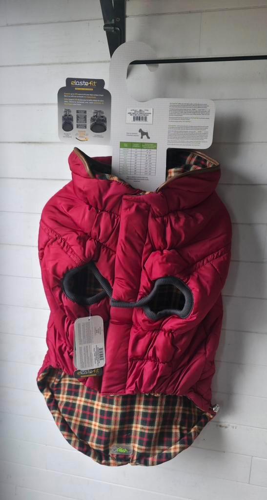 Grote hondenjas omkeerbaar 3xl nine large dog bordeaux, Dieren en Toebehoren, Hondenkleding, Zo goed als nieuw, Ophalen of Verzenden