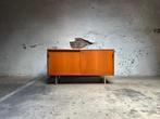 Vintage Florence Knoll dressoir model 119  jaren ’60, Ophalen, 100 tot 150 cm, Metaal, Vintage