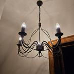 Luster en wandlamp., Huis en Inrichting, Ophalen, Zo goed als nieuw, Metaal, Landelijk