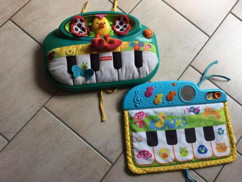 2 JEUX D'EVEIL"FICHER&PRICE"+COUSSIN"LBVYR"GRATUIT, Kinderen en Baby's, Speelgoed | Fisher-Price, Gebruikt, Overige typen, Met licht