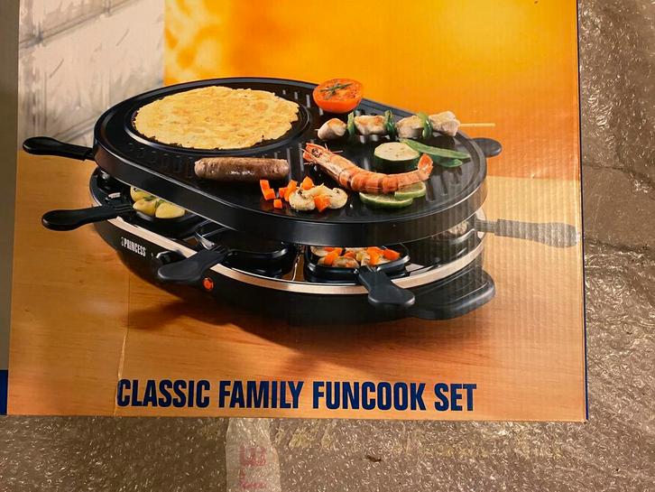 GOURMET, RACLETTE, GRILLSET ., Elektronische apparatuur, Gourmetstellen, Nieuw, 4 t/m 7 personen, Ophalen