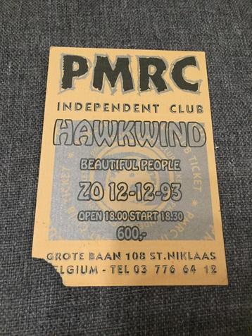 Vintage Concert Ticket HawkWind beschikbaar voor biedingen