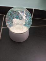Boule à neige avec renne - diamètre 9cm, Divers, Enlèvement ou Envoi, Comme neuf