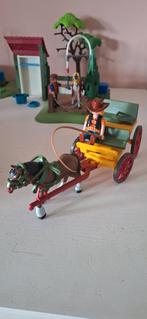 Stallen + koets + paarden playmobil, Ophalen