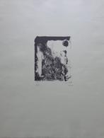 MARCEL NOTEBAERT / FIGURATIE / ZW-W LITHO / 66x51cm / SIG, Antiek en Kunst, Ophalen of Verzenden