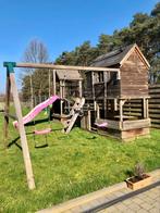 Groot Speelhuis van Tuinhout Neerkant, Enfants & Bébés, Jouets | Extérieur | Cabanes d'enfant, Bois, Enlèvement, Utilisé