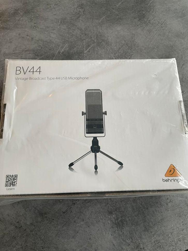 Vintage broadcast microfoon NIEUW, Muziek en Instrumenten, Microfoons, Ophalen of Verzenden