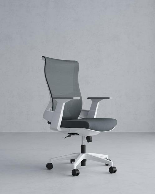 Partij 18 X Ergonomische Bureaustoel - Wit/Grijs - In Doos, Huis en Inrichting, Kasten | Roldeurkasten en Archiefkasten, Nieuw