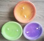 Trio de bougies, Huis en Inrichting, Woonaccessoires | Kandelaars en Kaarsen, Ophalen of Verzenden, Nieuw