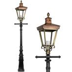 Lampadaire Oudenbosch en bronze - 240 cm, Jardin & Terrasse, Neuf, Lampadaire, Enlèvement ou Envoi, Aluminium
