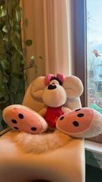 Vintage grote Diddlina met rood jurkje, Verzamelen, Diddl, Ophalen, Diddlina, Gebruikt