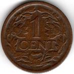Pays-Bas : 1 Cent 1918 KM#152 Ref 14532, Timbres & Monnaies, Monnaies | Pays-Bas, 1 centime, Reine Wilhelmine, Enlèvement ou Envoi