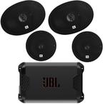 JBL audio set versterker en 16,5 cm en 6 x 9 speakers, Auto diversen, Autospeakers, Ophalen of Verzenden, Nieuw