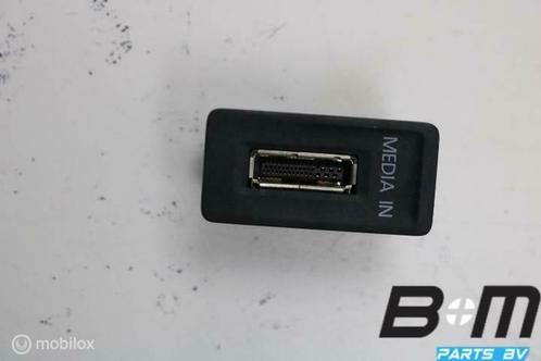 Aansluitstuk externe media VW Golf Sportsvan 5G0035222A, Auto diversen, Autoradio's, Gebruikt