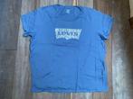 Levi's T-shirt XXL 3XL blauw Levi's zebrapatroon witblauw, Maat 46/48 (XL) of groter, Zo goed als nieuw, Korte mouw, Levi's