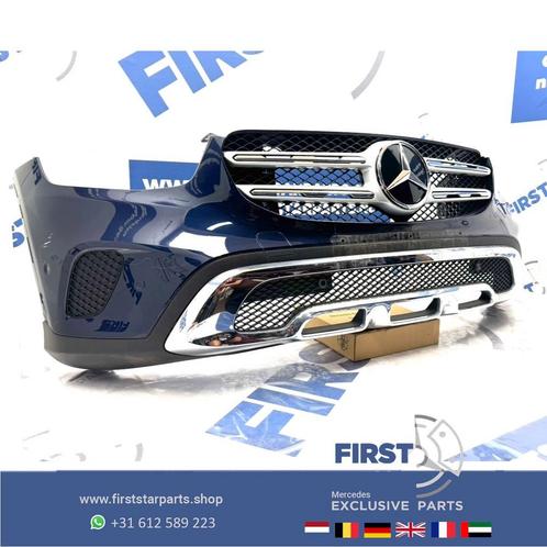 W253 VOORBUMPER COMPLEET + GRIL A2538858102 ZWART WIT GRIJS, Auto-onderdelen, Carrosserie, Bumper, Mercedes-Benz, Voor, Gebruikt