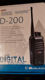 Midland D200 pmr 446mhz, Telecommunicatie, 5 tot 15 km, Ophalen of Verzenden, Zo goed als nieuw, Portofoon of Walkie-talkie