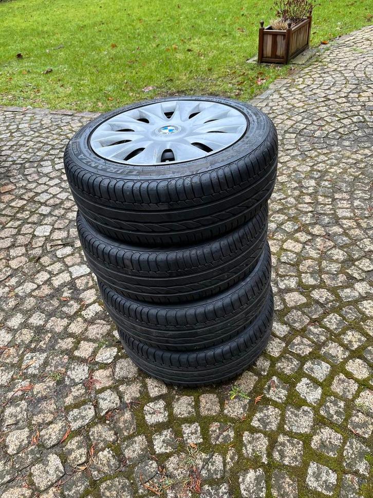 BMW zomerbanden – Bridgestone Turanza 195/55 R16, Auto-onderdelen, Banden en Velgen, Band(en), Zomerbanden, 16 inch, 195 mm, Personenwagen