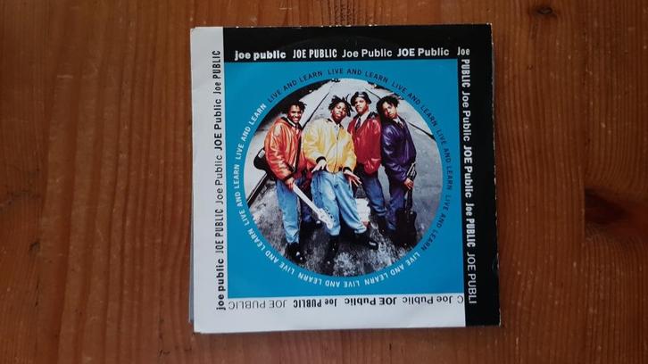 7" Joe Public - Live and learn, Cd's en Dvd's, Vinyl Singles, Gebruikt, Single, Hiphop en Rap, 7 inch, Ophalen of Verzenden