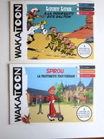 Spirou et L. Luke 2 albums à colorier Wakatoon (animés), Meerdere stripboeken, Ophalen of Verzenden, Zo goed als nieuw