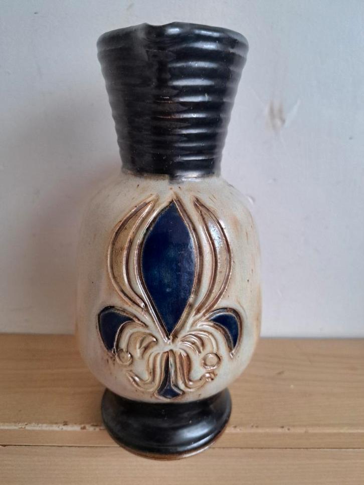 Vase en céramique réalisé par l'artiste belge Roger Guérin., Handtassen en Accessoires, Bedels, Zo goed als nieuw, Ophalen of Verzenden