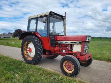 International 644 met kruipversnelling, Zakelijke goederen, Ophalen, Gebruikt, Case IH, Tot 80 Pk