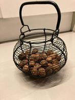 Opruim: Vintage ijzeren fruitmandje/ eiermand voor 5 euro, Antiek en Kunst, Ophalen of Verzenden