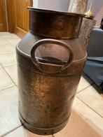 Authentieke melkkan in koper, Antiek en Kunst, Ophalen, Koper