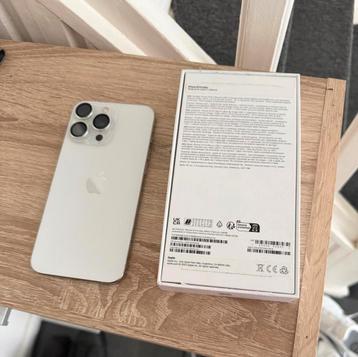 iphone 15 pro max white titanium 256 gb beschikbaar voor biedingen