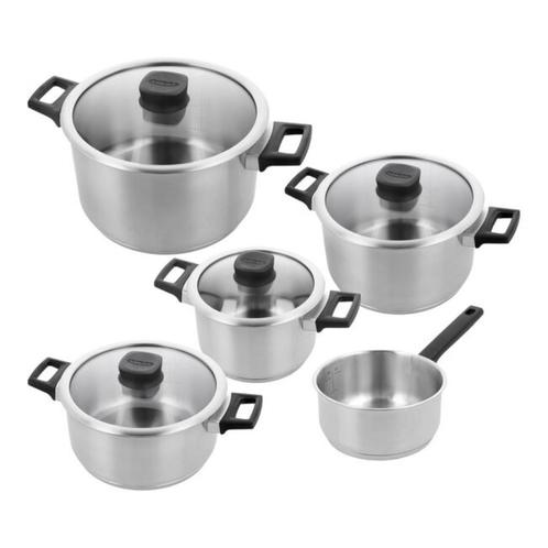 Demeyere Comfort 3 - 5 delige set, Huis en Inrichting, Keuken | Potten en Pannen, Nieuw, Pannenset, Aluminium, Inductieplaat, Keramische plaat