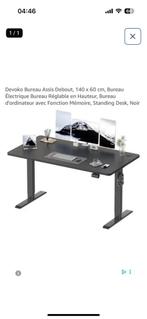 Table assis debout 140x60 cm, Maison & Meubles, Enlèvement, Comme neuf