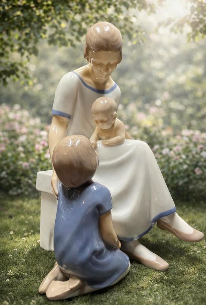 Art Deco/Vintage porseleinen beeld van Bing & Grøndahl., Antiek en Kunst, Antiek | Porselein, Ophalen of Verzenden